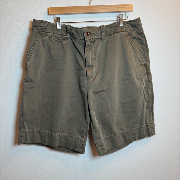 Polo by Ralph Lauren Mens Shorts Size 38 Olive Green Casual Chino - Picture 1 of 12